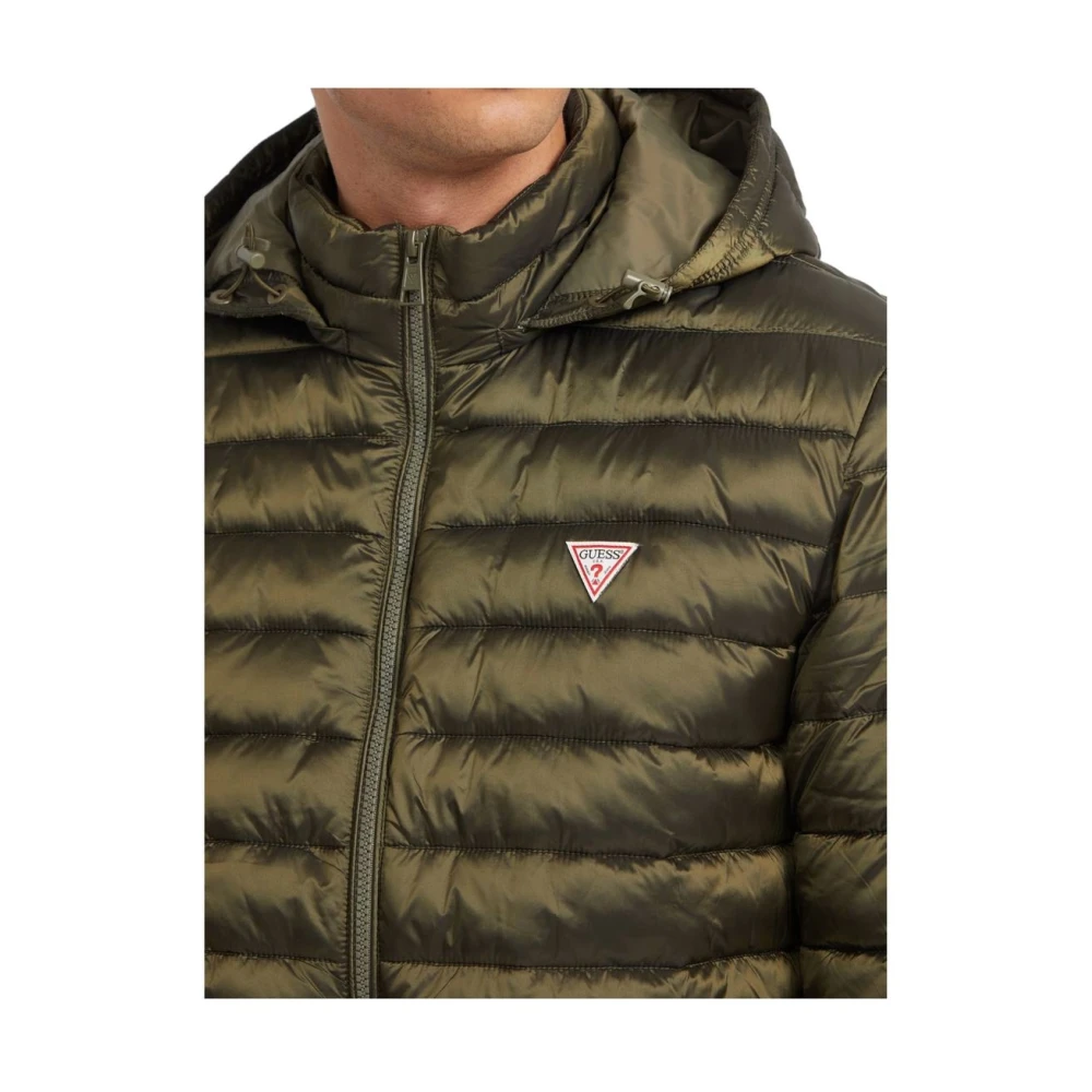 Guess Korte Pufferjas Green Heren