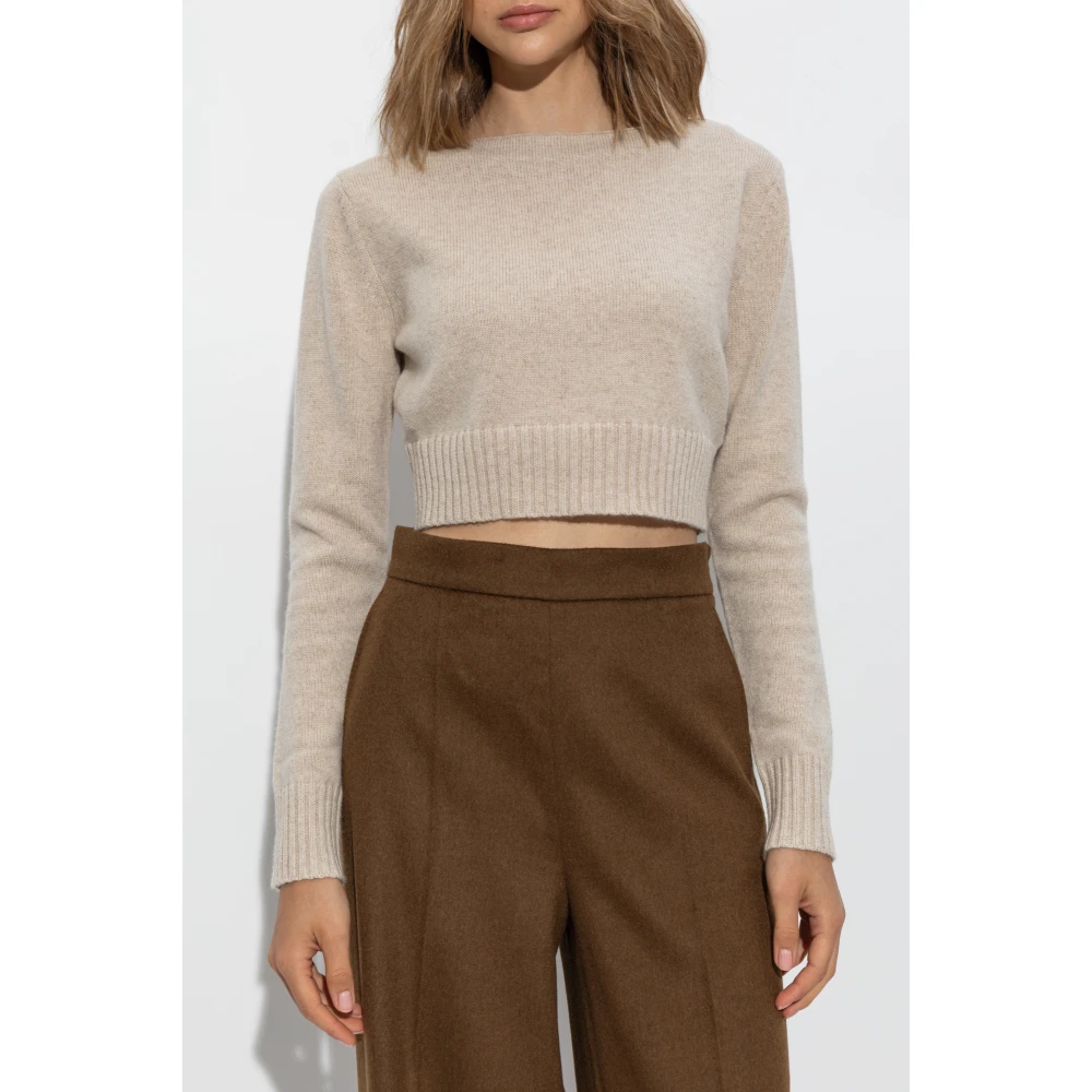 Max Mara Wollen trui Angri Beige Dames
