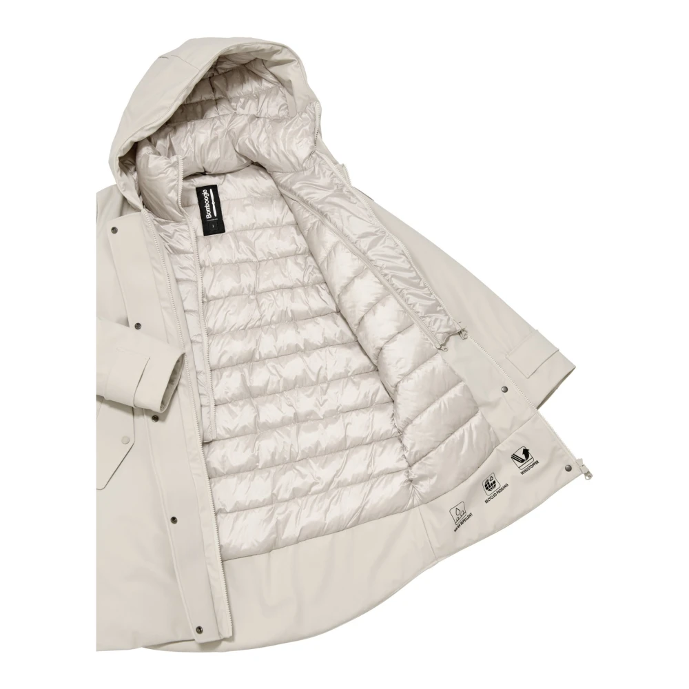 BomBoogie Dames nylon jack met PrimaLoft -vulling Gray Dames