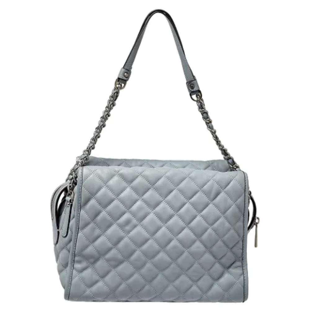 Michael Kors Pre-owned Leather shoulder-bags Blue Dames