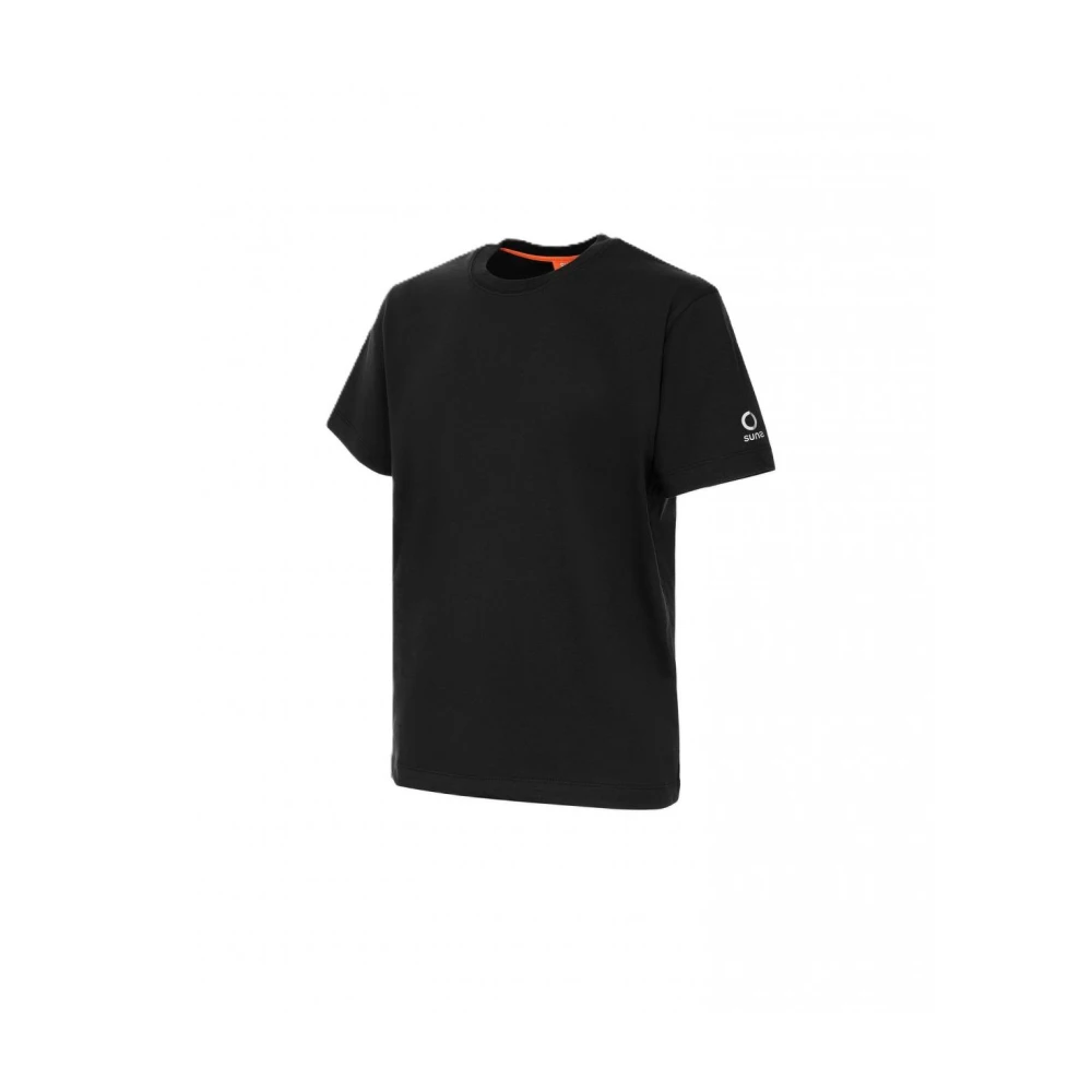 Suns Katoenen T-shirt Black Heren