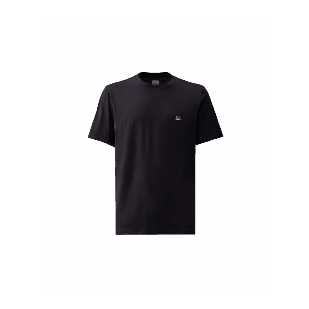 C.p. Company Men's Blue T-Shirts, 2XL, Back Goggle T-Shirt In Jersey Cotton