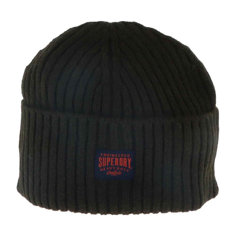 Superdry Men's Green Workwear Knitted Hat - Image 2