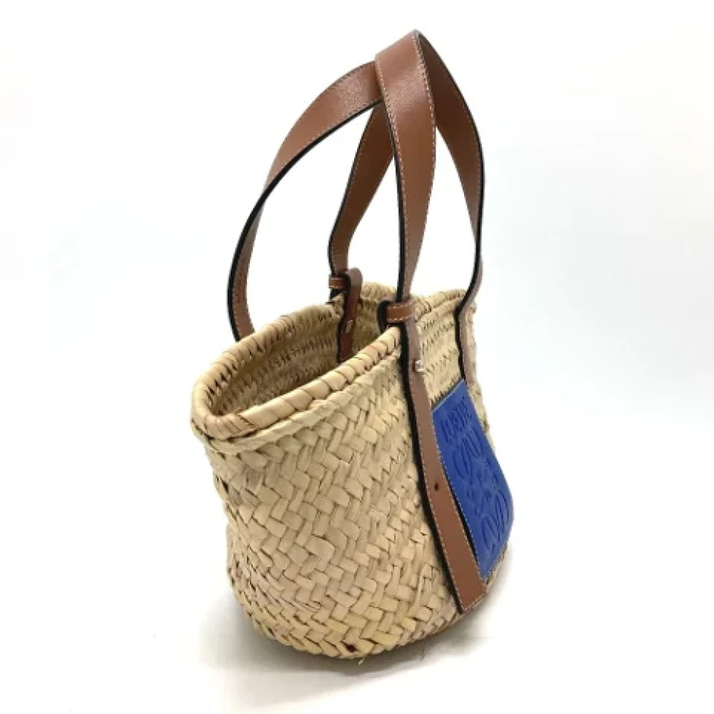 Loewe Pre-owned Fabric handbags Beige Dames