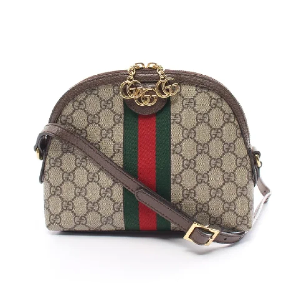 Gucci Vintage Pre-owned Leather crossbody-bags Multicolor Dames