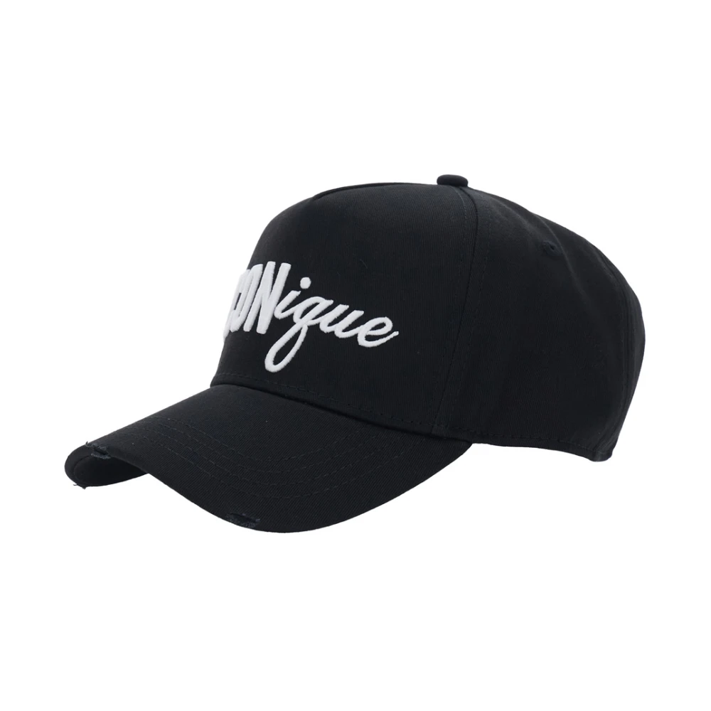 Dsquared2 Men's Black Iconique Ricamato