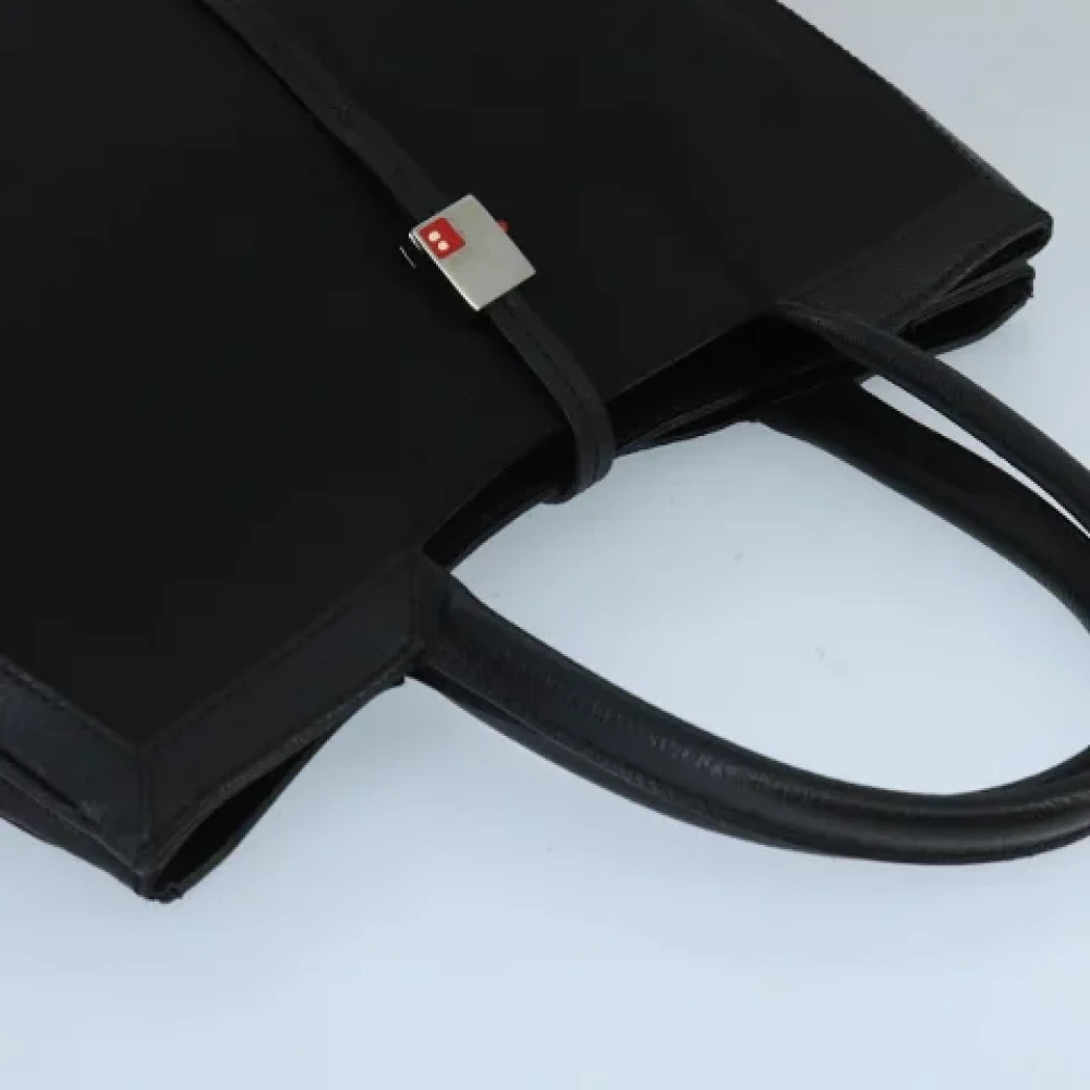 Bally Pre-owned Canvas handbags Black Dames