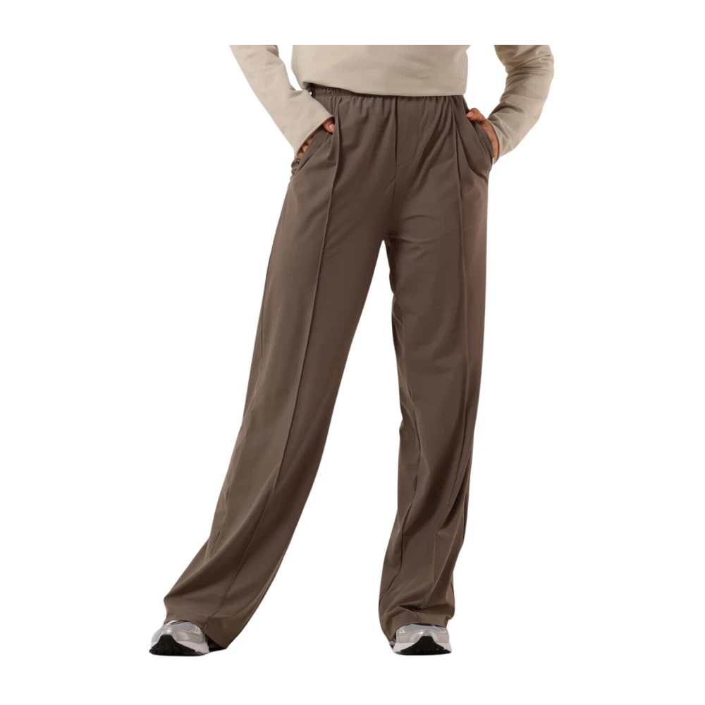 Penn&Ink N.Y Bruine Elegante Broek Brown Dames