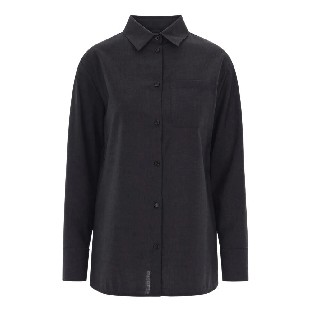 Max Mara , Shirts, Female, Gray, Xs, Smmopera Casacca - Image 3