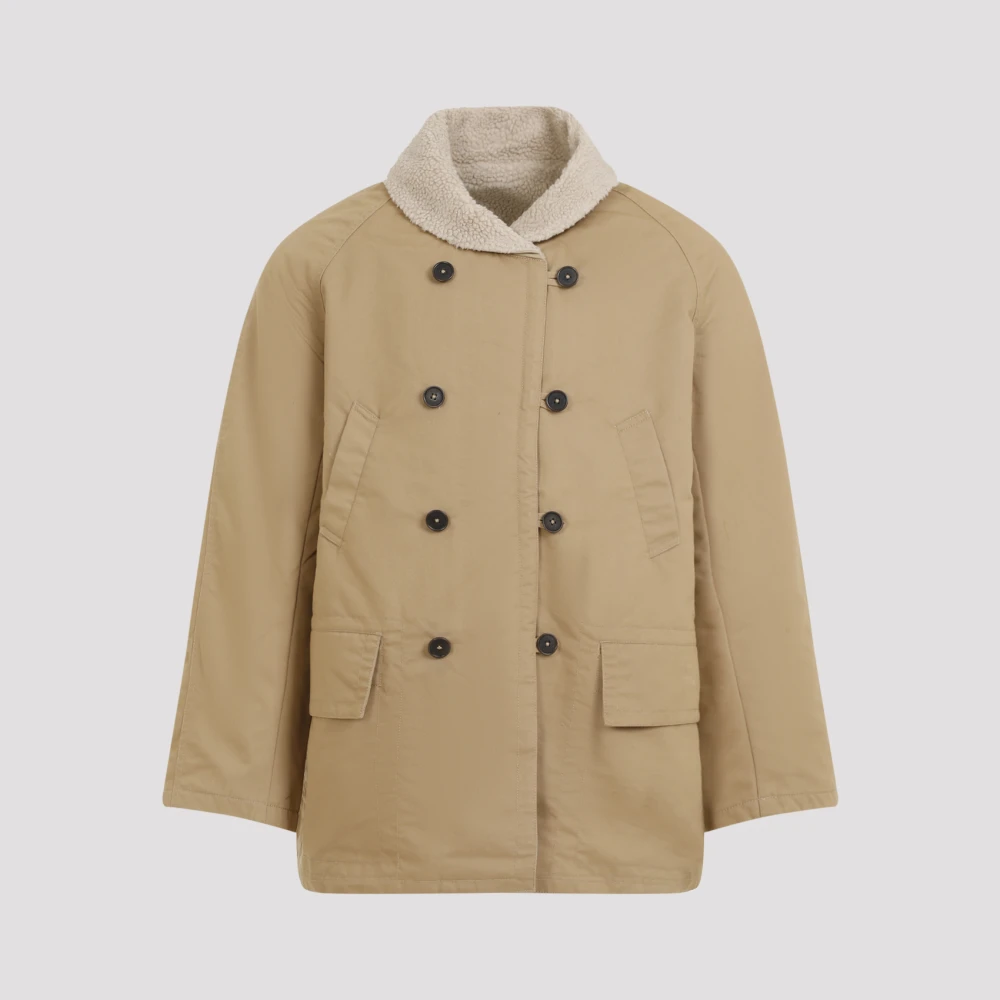 Universal Works Neutrale Jas voor Mannen Aw24 Beige Heren