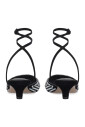 black-leather-glitter-block-sandals