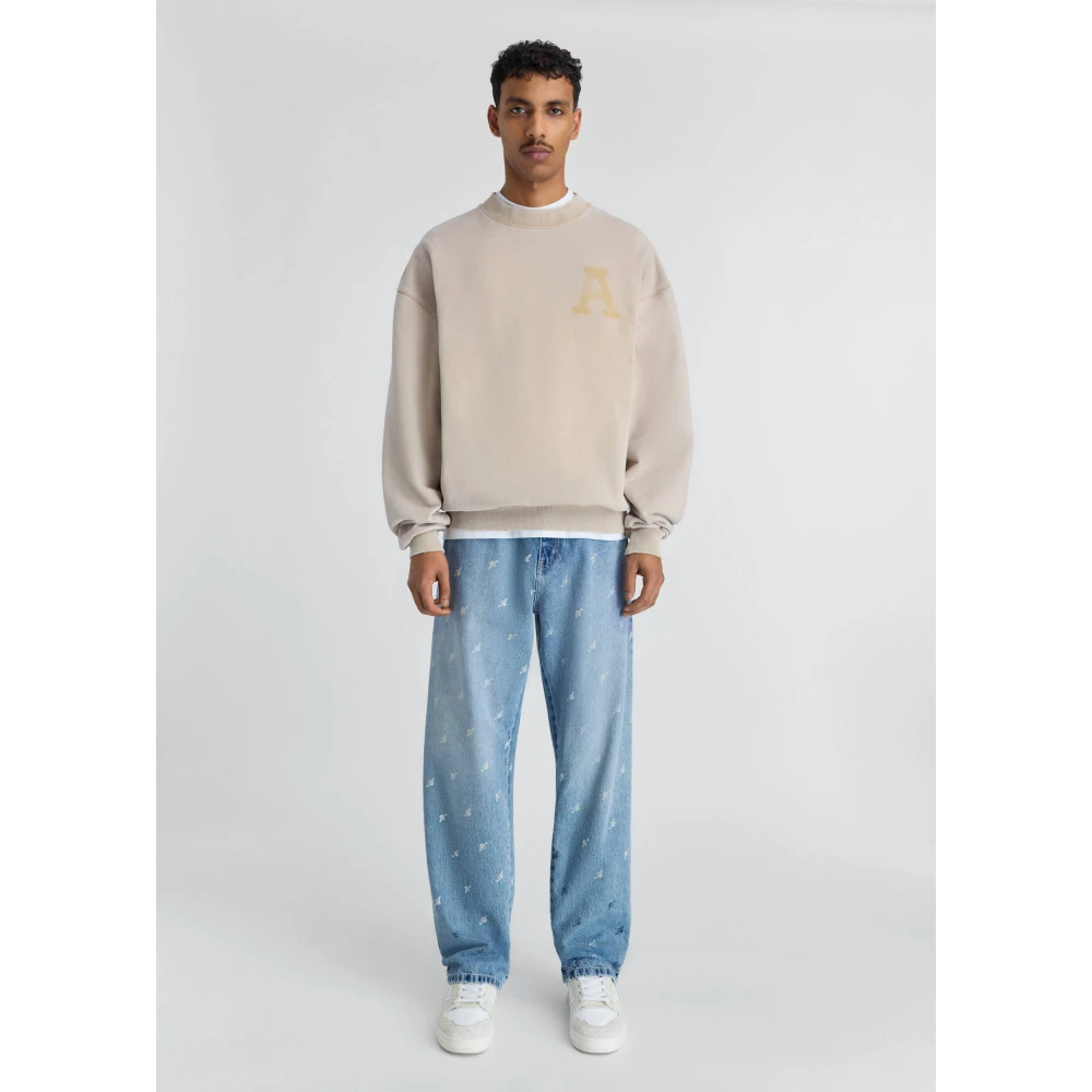 Axel Arigato Play Relaxed-Fit Jeans Blue Heren