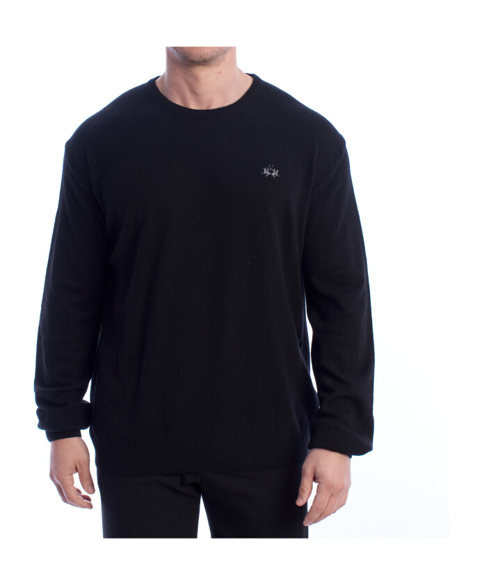 pull-en-laine-melangee-a-col-rond-classique