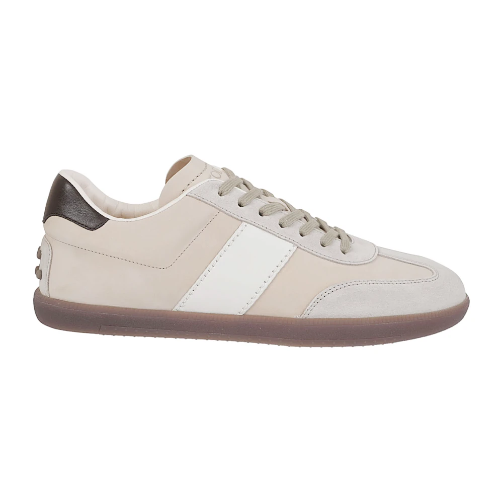 Tod’s Tabs Sneakers Heren Schoenen Beige