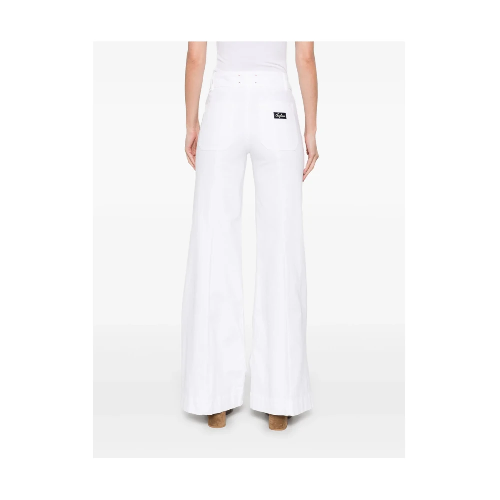 Seafarer Witte Denim Jeans met Zakken White Dames