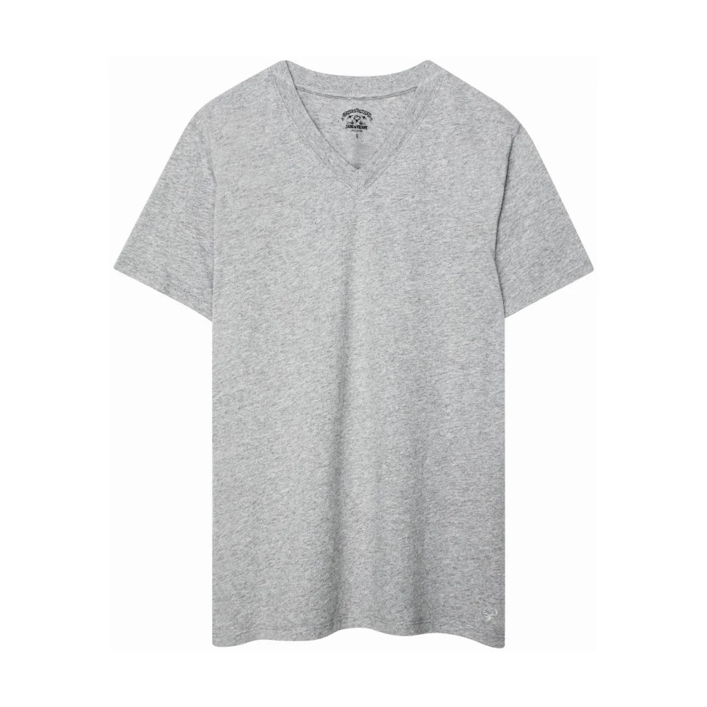 Zadig & Voltaire Grå Tosca T-shirt Gray, Herr