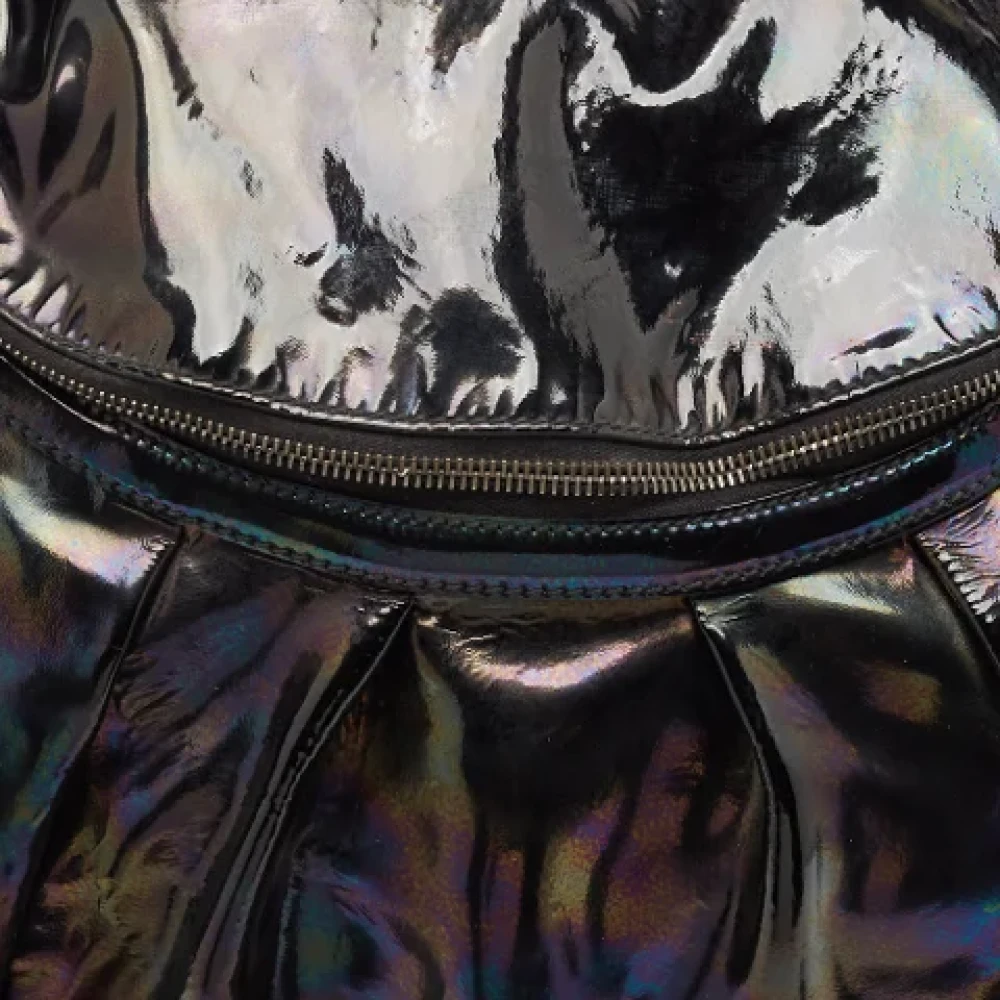 Gucci Vintage Pre-owned Fabric handbags Black Dames