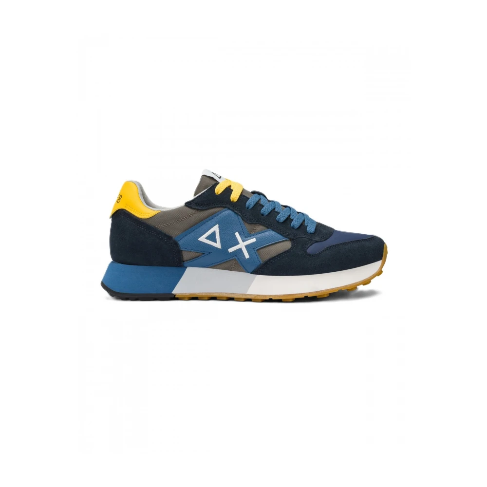 Sun68 Multicolor Sneakers, Male, 9 Uk, Jaki 2.0 Bicolor