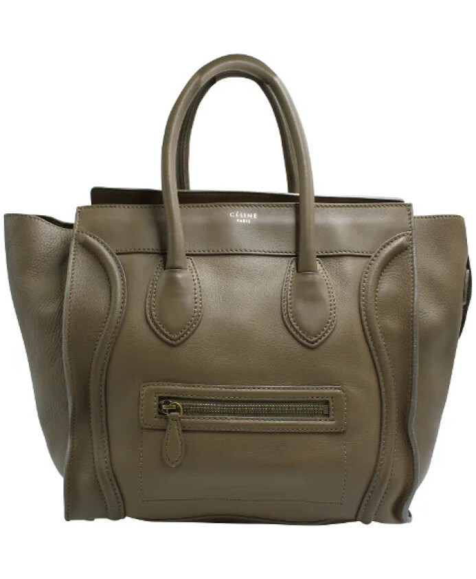 pre-owned-leather-celine-bags