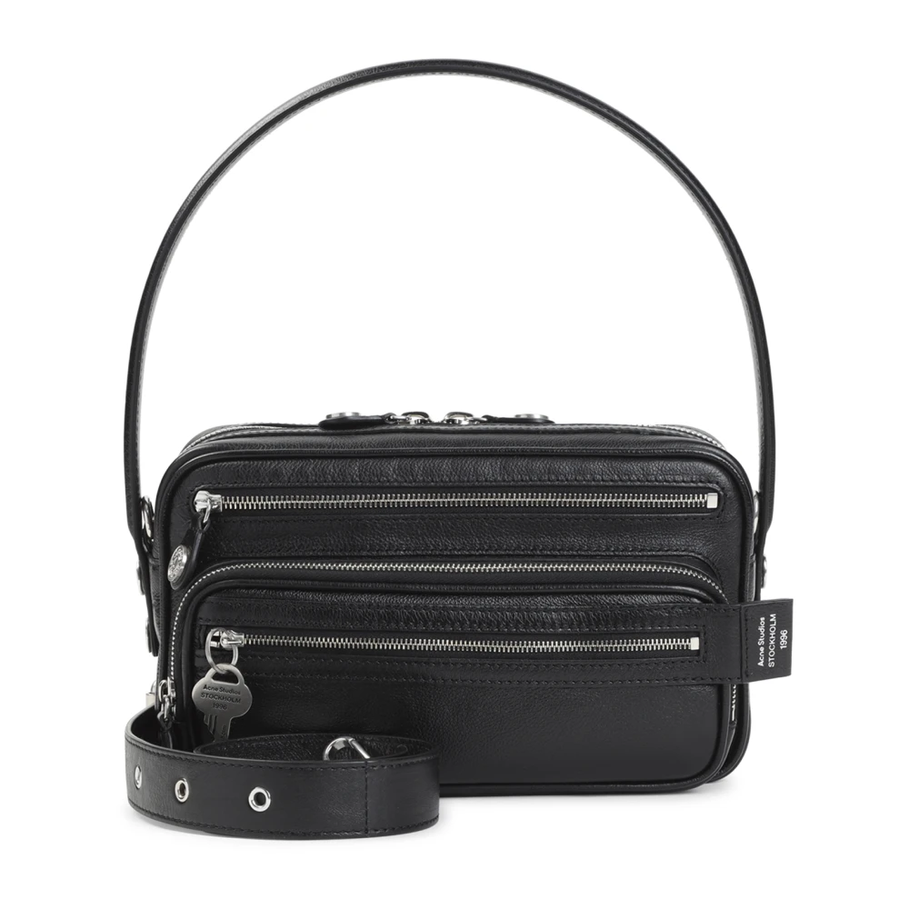 Acne Studios Camero Party Shoulder Bag - Female - Shoulder Bags - Black - One Size - Bags