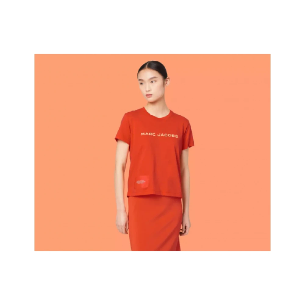 Marc Jacobs THE Color Collection T-Shirt Orange Dames