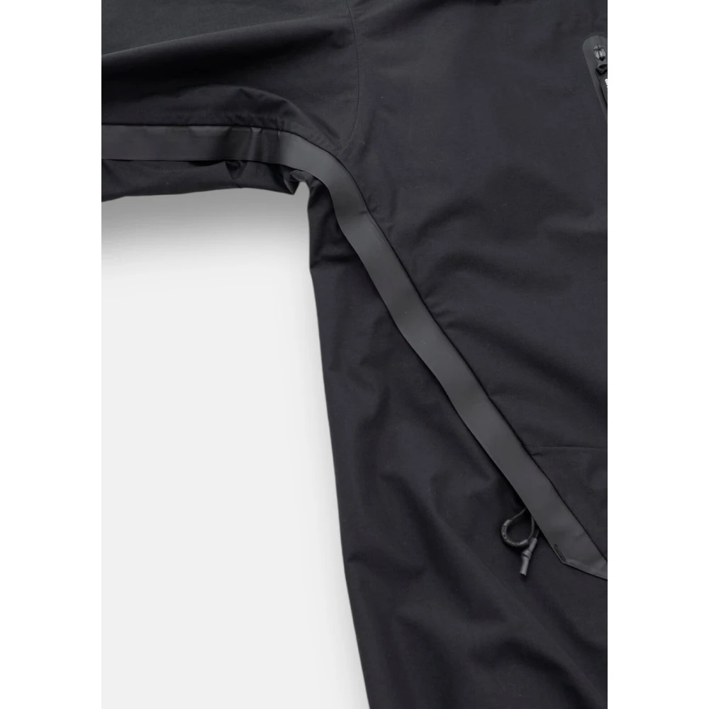 And Wander Lichtgewicht Waterdichte Hiker Regenjas Black Heren