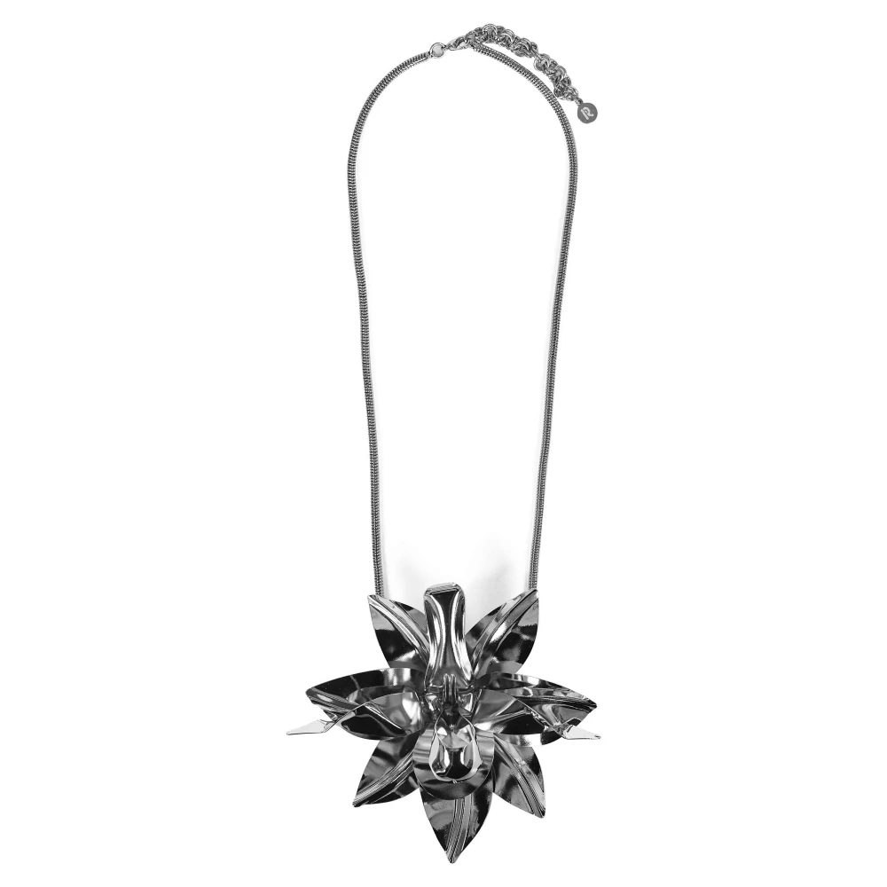 Rabanne Vrouw Grijs Accessoires Dames, One Size, Hangerketting