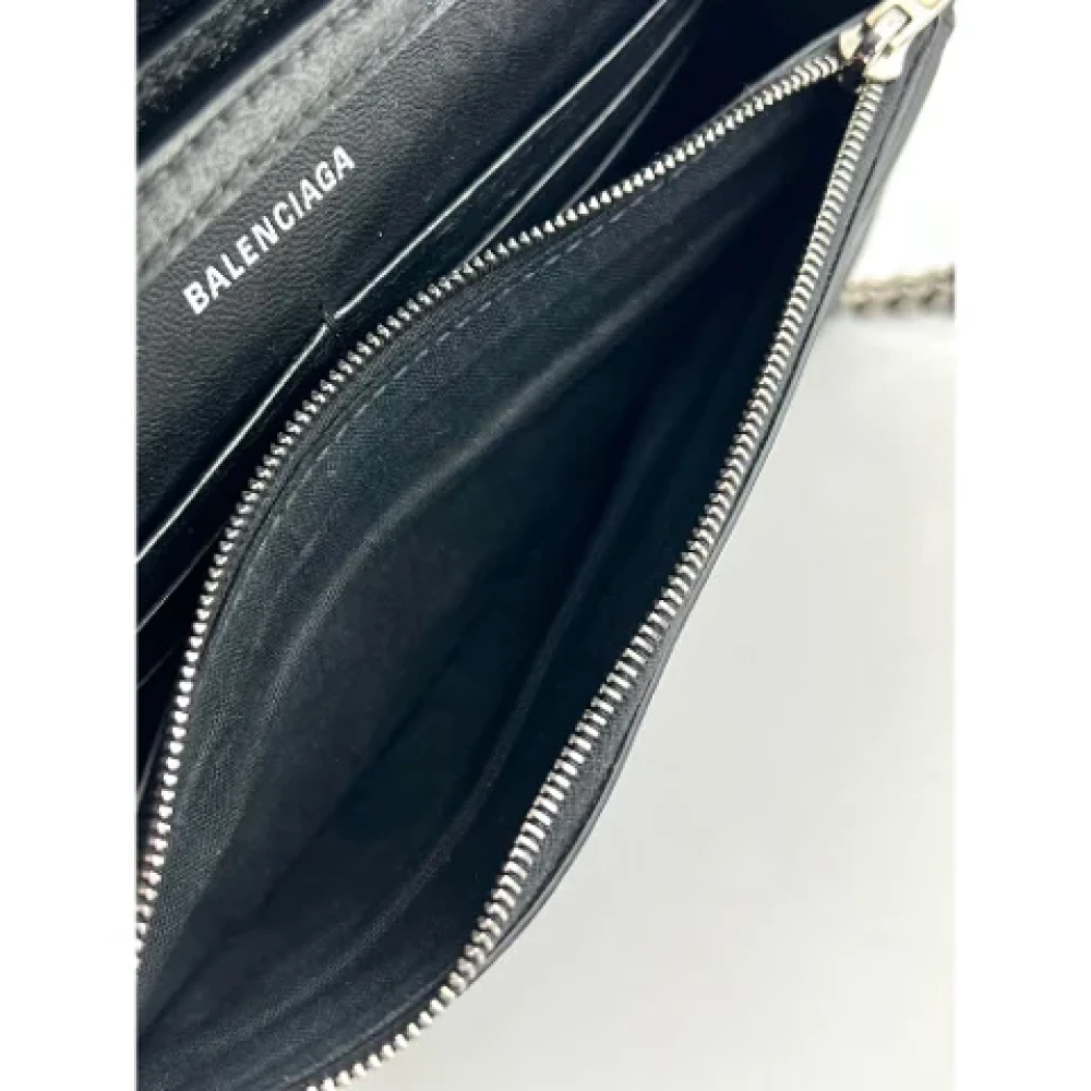 Balenciaga Vintage Pre-owned Leather balenciaga-bags Black Dames