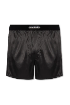 Silk boxers med logotyp
