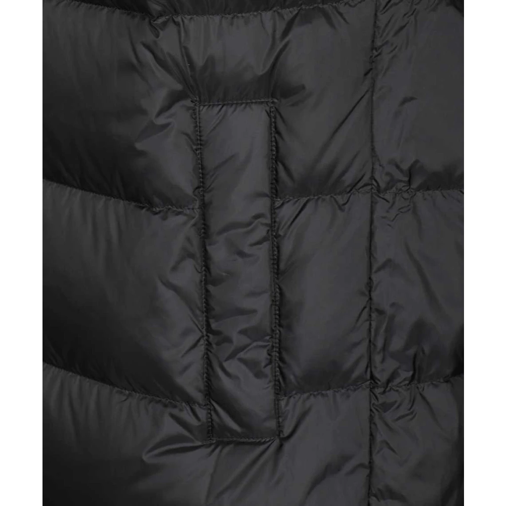 Max Mara Weekend Lange donsjas met voorzakken Black Dames