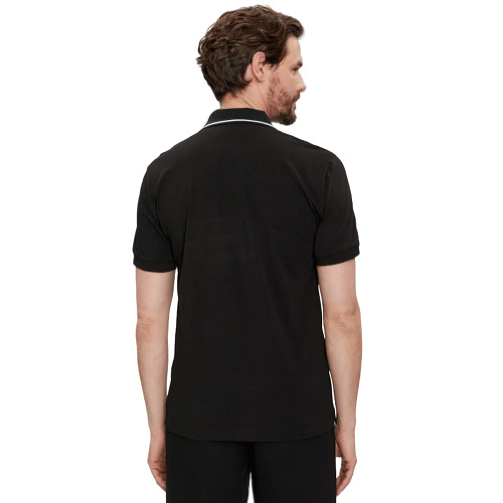 Emporio Armani EA7 Zwart Polo Shirt 3Dpf20 Pj03Z Black Heren