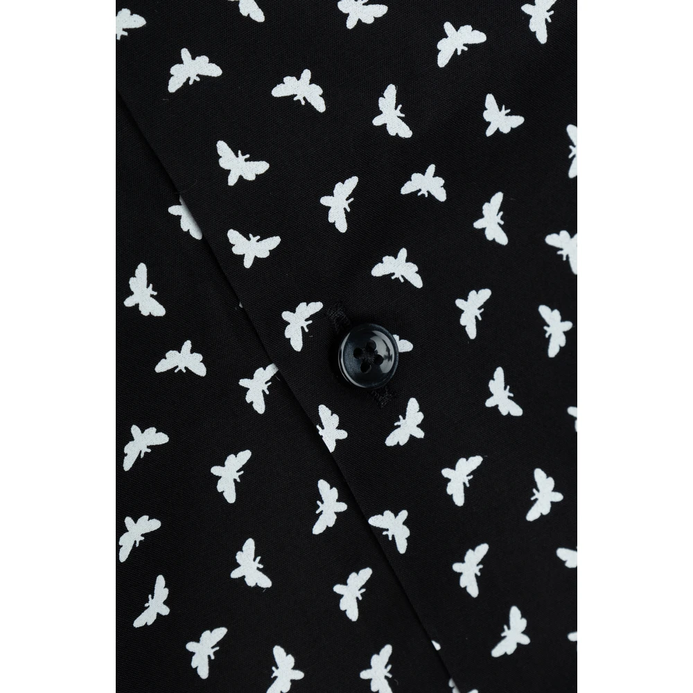 Hugo Boss Stijlvolle Overhemden Collectie Black Heren