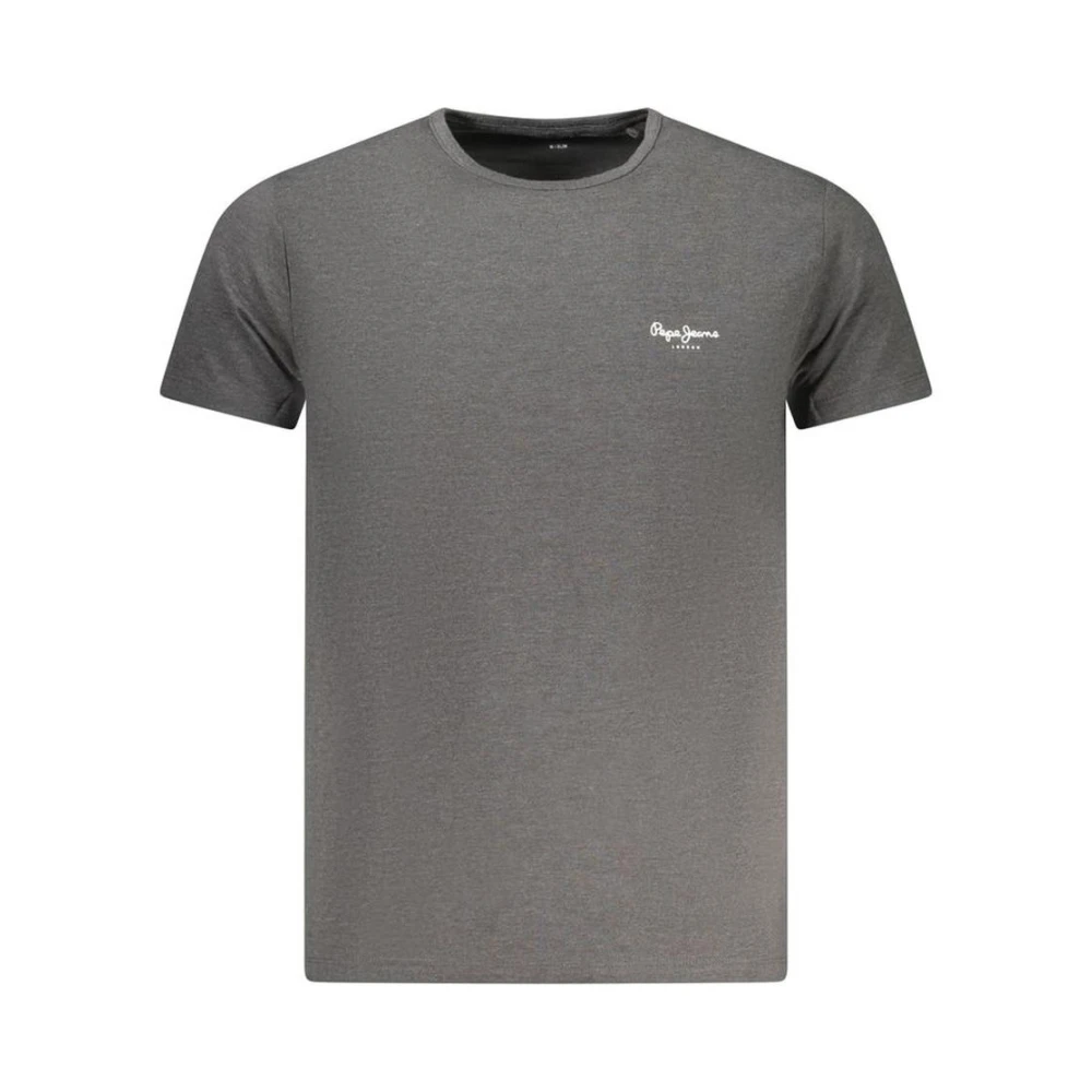 Pepe Jeans Men's Gray Grigio Cotton T-Shirt