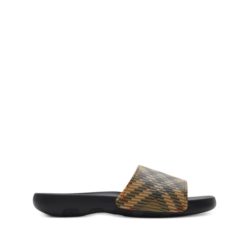 Burberry Women's Beige Sliders, 2 Uk, Stylish Sandals