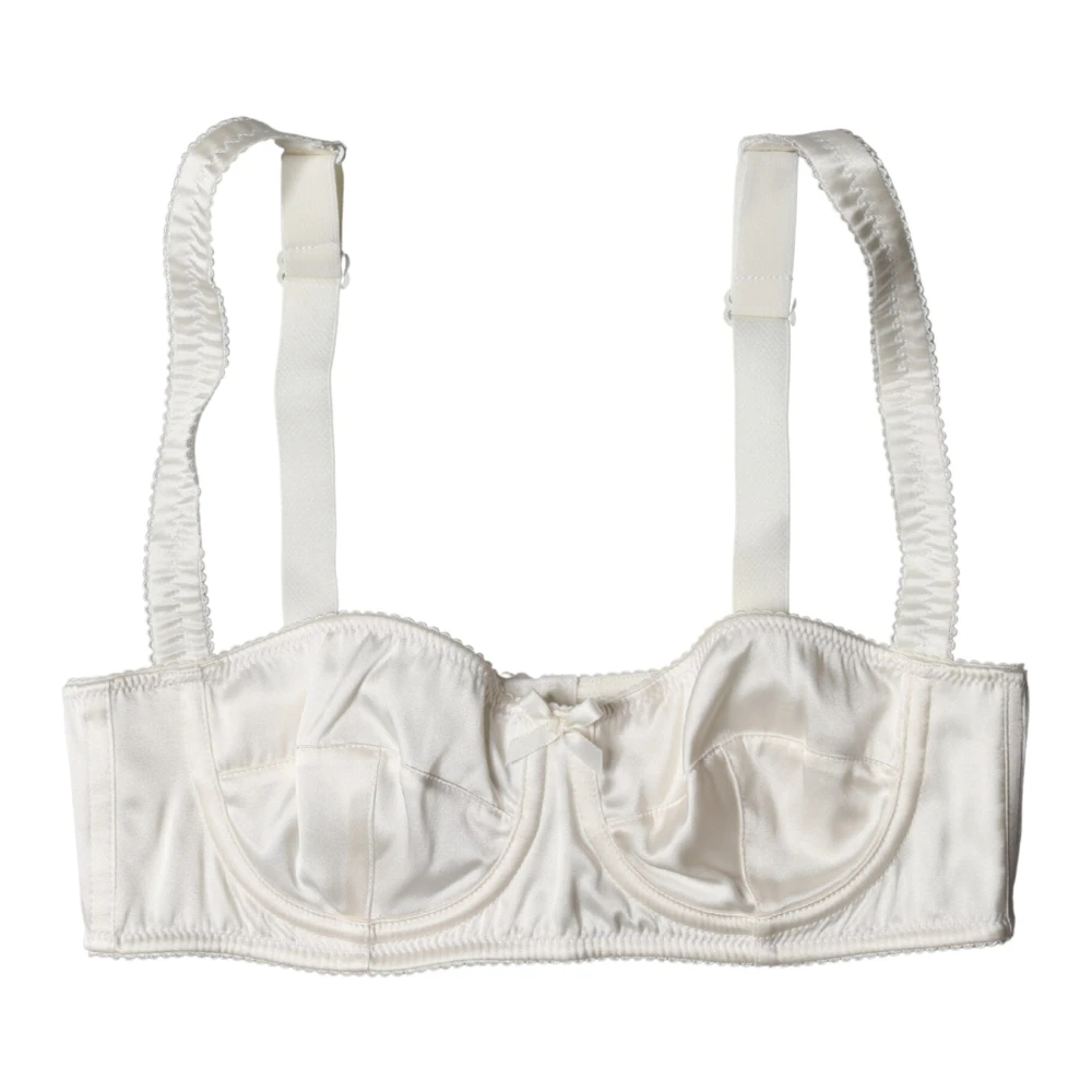 Dolce & Gabbana Women's White Semi-Pad Underwire Balconette Bra