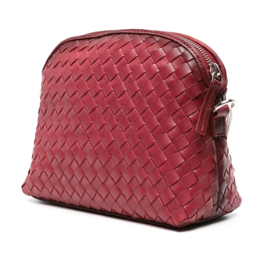 Dragon Diffusion Chunky Fellini Rode Leren Schoudertas Red Dames