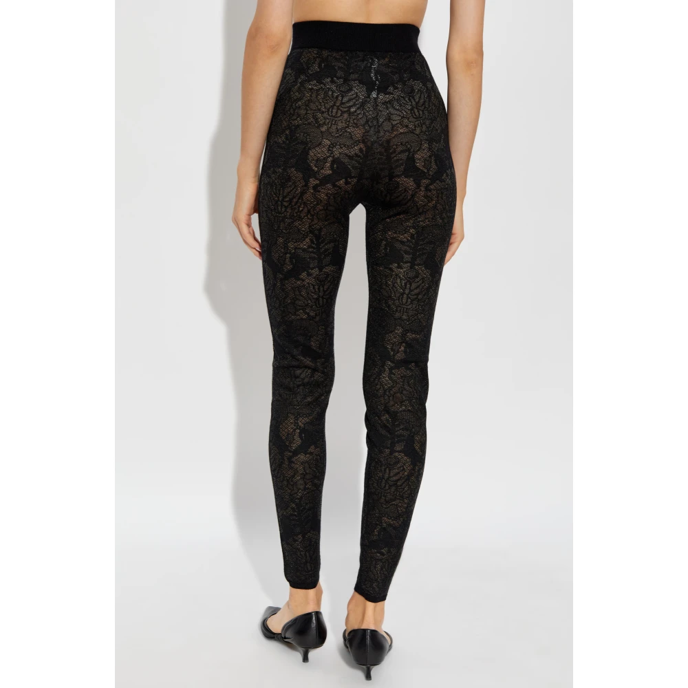 Fabiana Filippi Wollen broek Black Dames