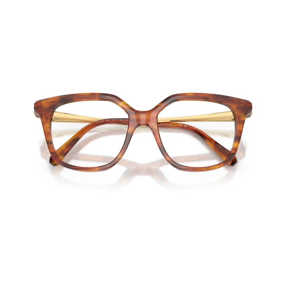 Swarovski Unisex Brown Glasses, 53 Mm, Occhiali Da Vista