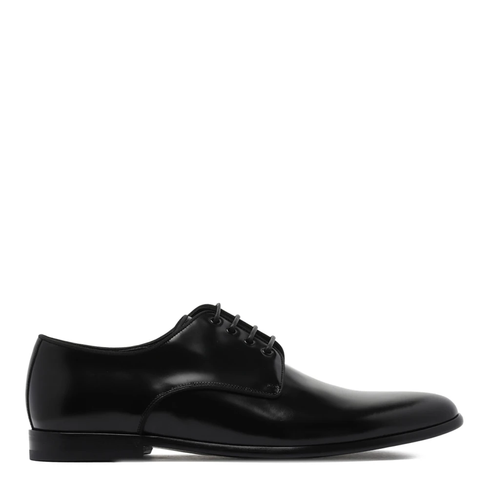 Dolce & Gabbana Herr Svart Skor 42 Eu, Läder, Raffaello Derby