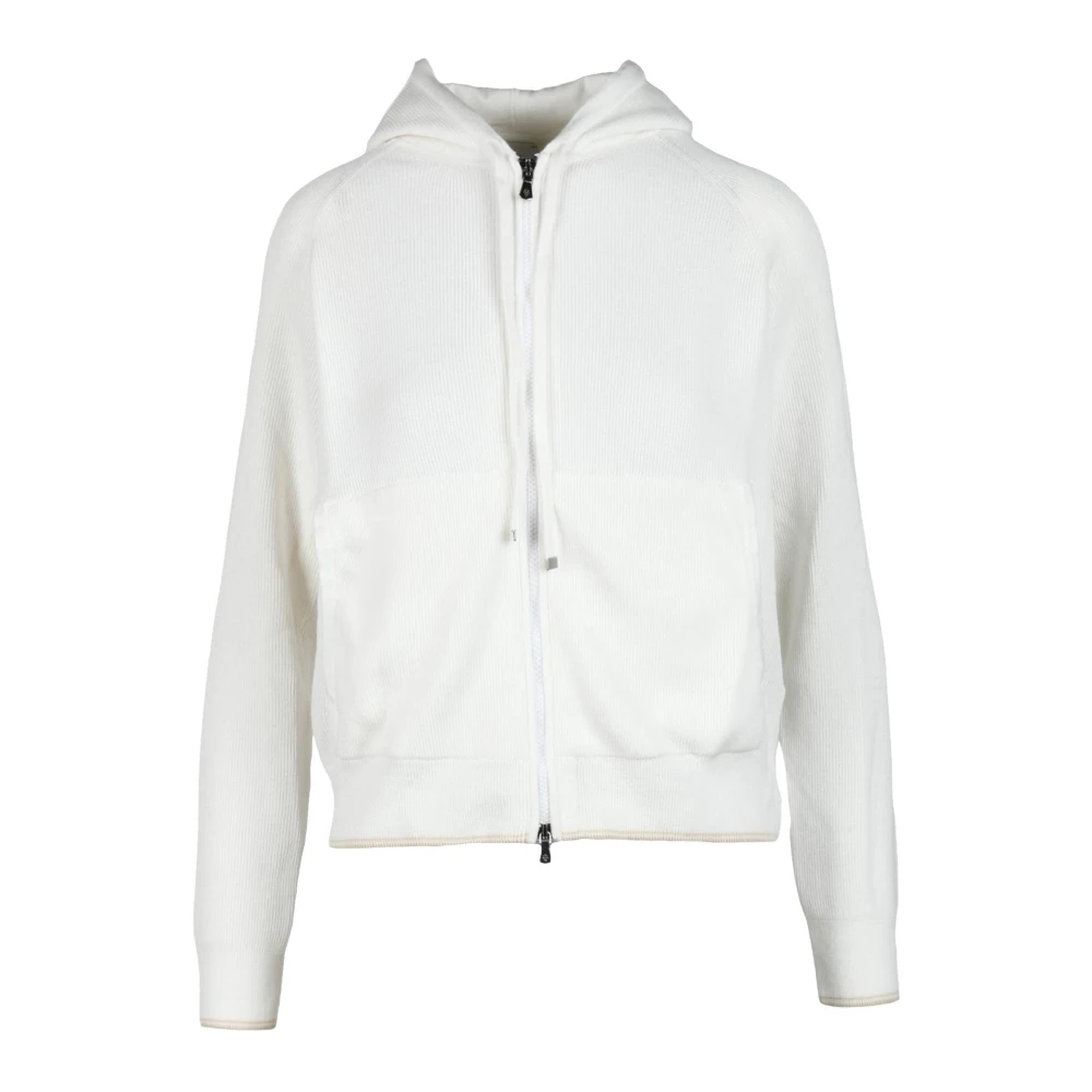 Eleventy Maglia White Dames
