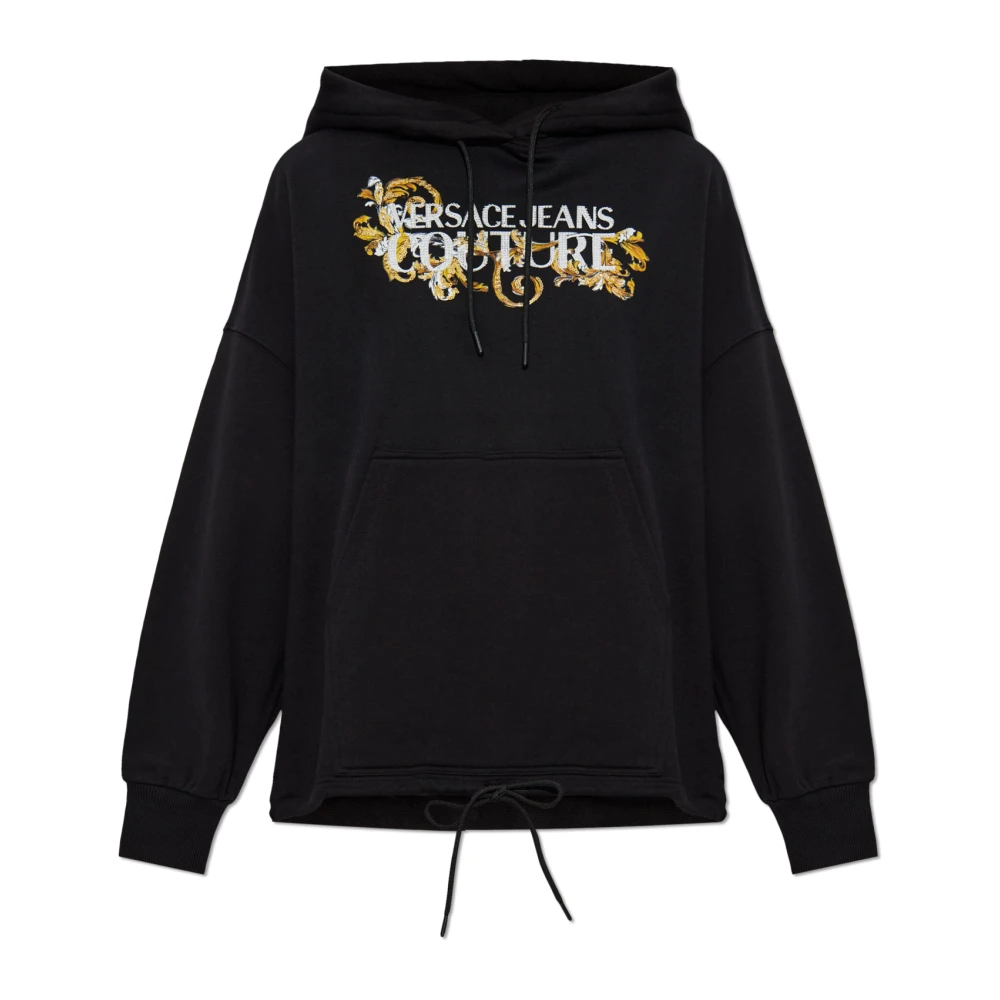 Versace Jeans Couture Hoodie Black Dames