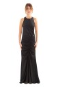 robe-elegante-drapee-en-noir