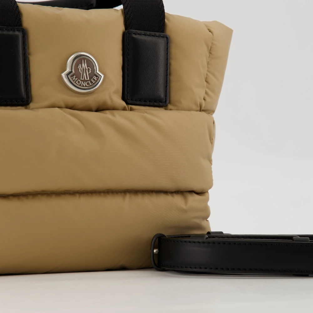 Moncler Beige Caradoc Mini Tote Tas Beige Dames