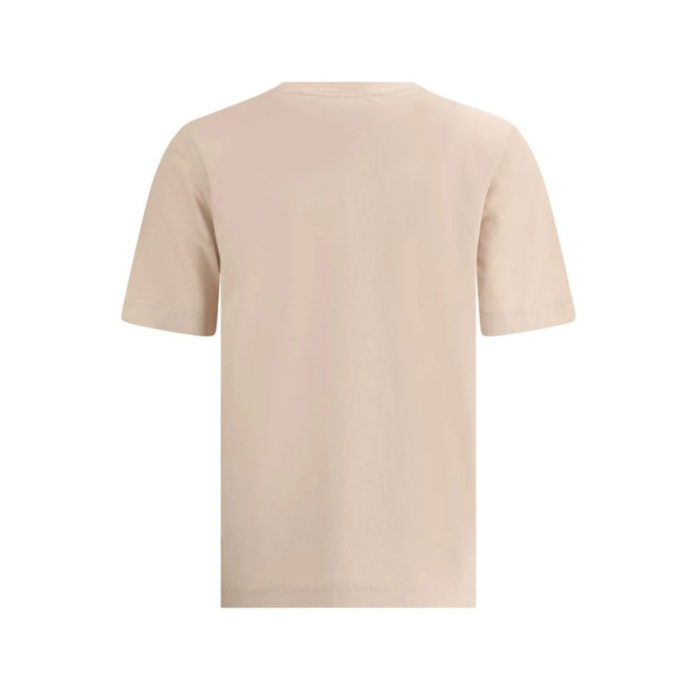 Burberry Monogram Print Katoenen T-Shirt Pink Dames