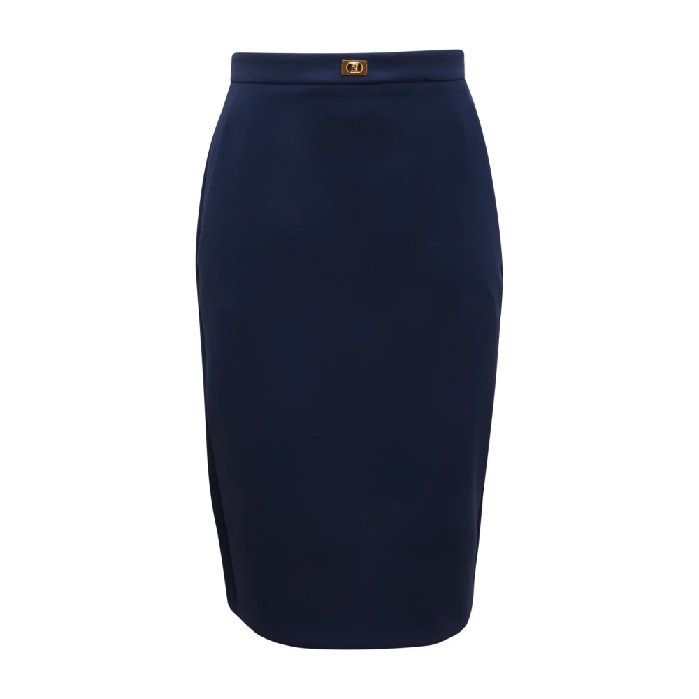 Elisabetta Franchi Mujer Gonna Longuette Wo Skirt