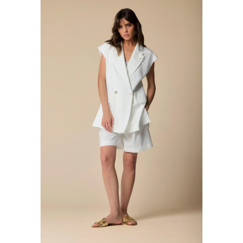 Kocca Stijlvolle Vesten voor een Trendy Look White Dames