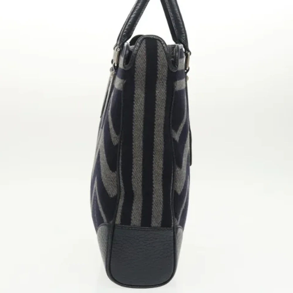 Louis Vuitton Vintage Pre-owned Wool louis-vuitton-bags Black Dames