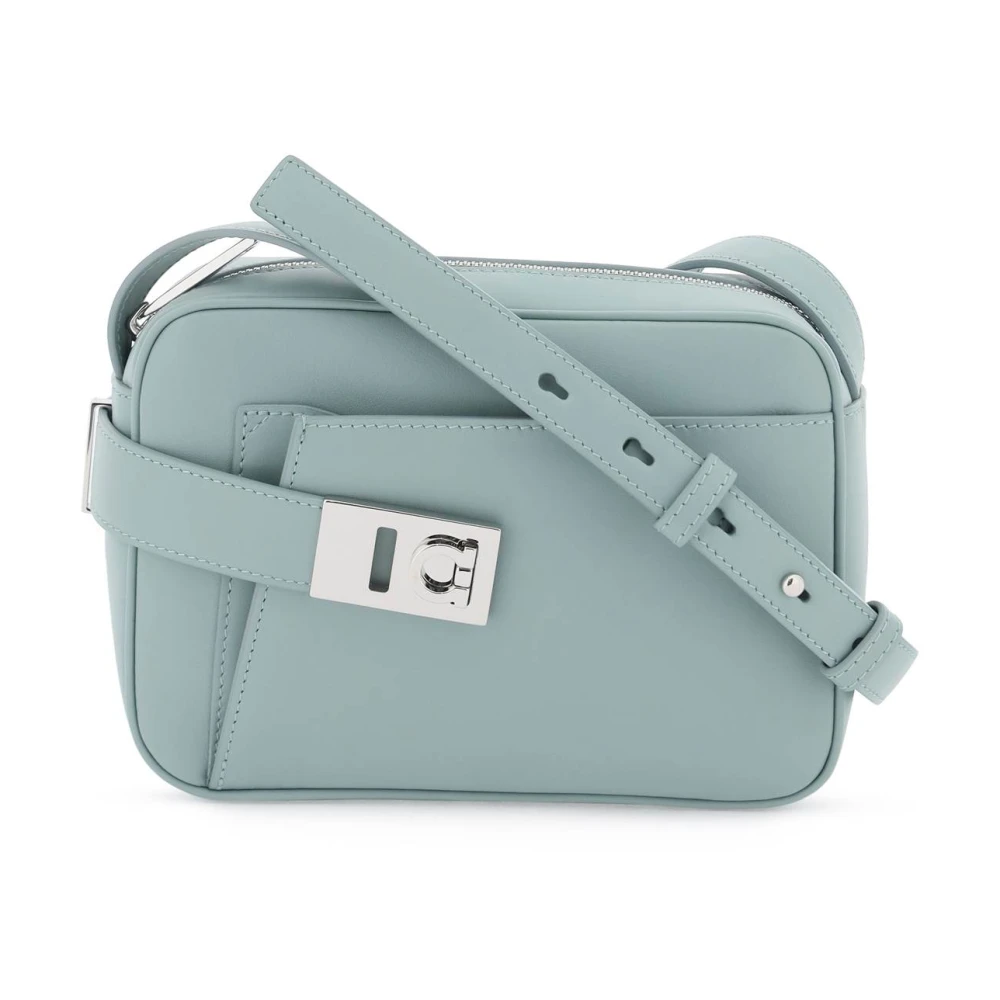 Salvatore Ferragamo Leren cameratas Green Dames