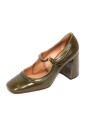 chaussures-a-effet-vintage-en-vert