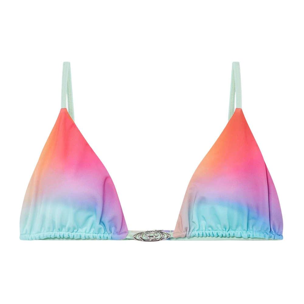 Casablanca Women's Multicolor Glass Gradient Bikini Top - Bikinis - S - Swimwear